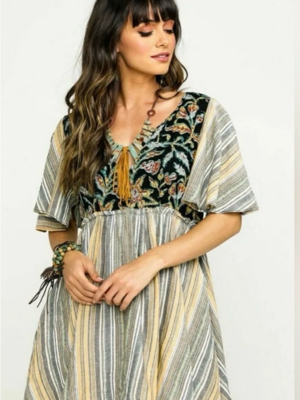Free people under the sun mini dress women’s size m
